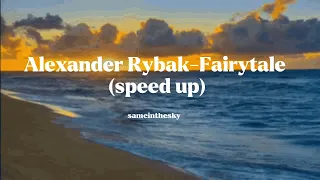 Alexander Rybak Fairytale Speed Up 