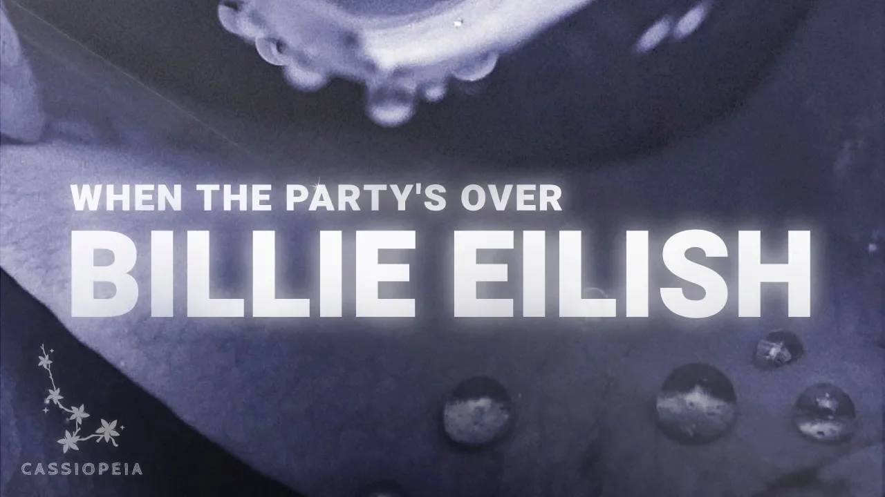 Billie Eilish - when the party's over (Lyrics)