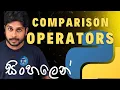 14 Comparison Operators Python Programming Sinhala