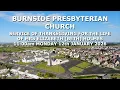 Funeral Service - Burnside Presbyterian Church
