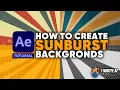How To Get Instant Sunburst Backgrounds Easy Tutorial