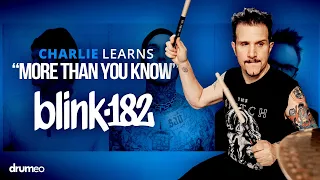 charlie benante learns blink 182 s more than you know on the spot