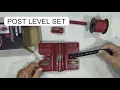 UNBOXING POST LEVEL SET PARK SIDE