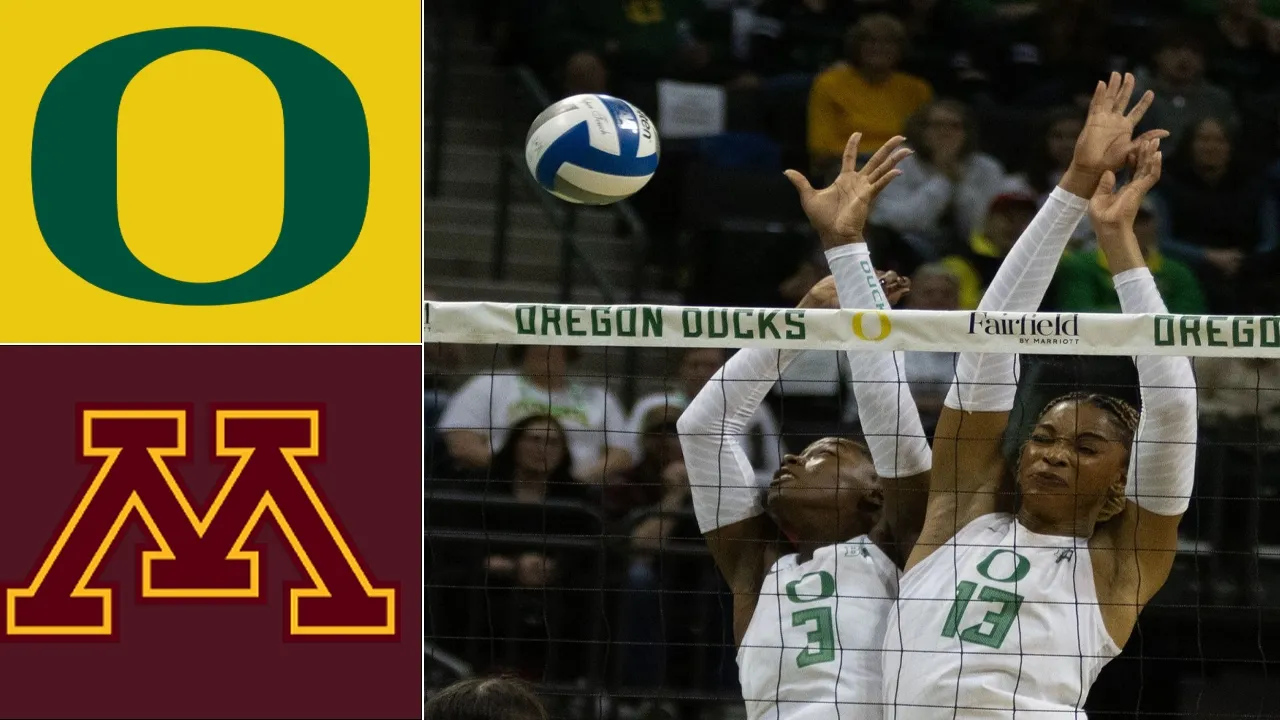 Oregon vs. Minnesota | Game 1st-Set | September 26,2026 | Women's NCAA Volleyball 2026