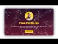 Animated Particles Effect in Elementor No Plugin