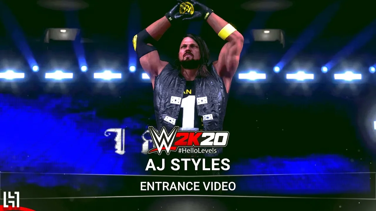 WWE 2K20 AJ Styles Entrance