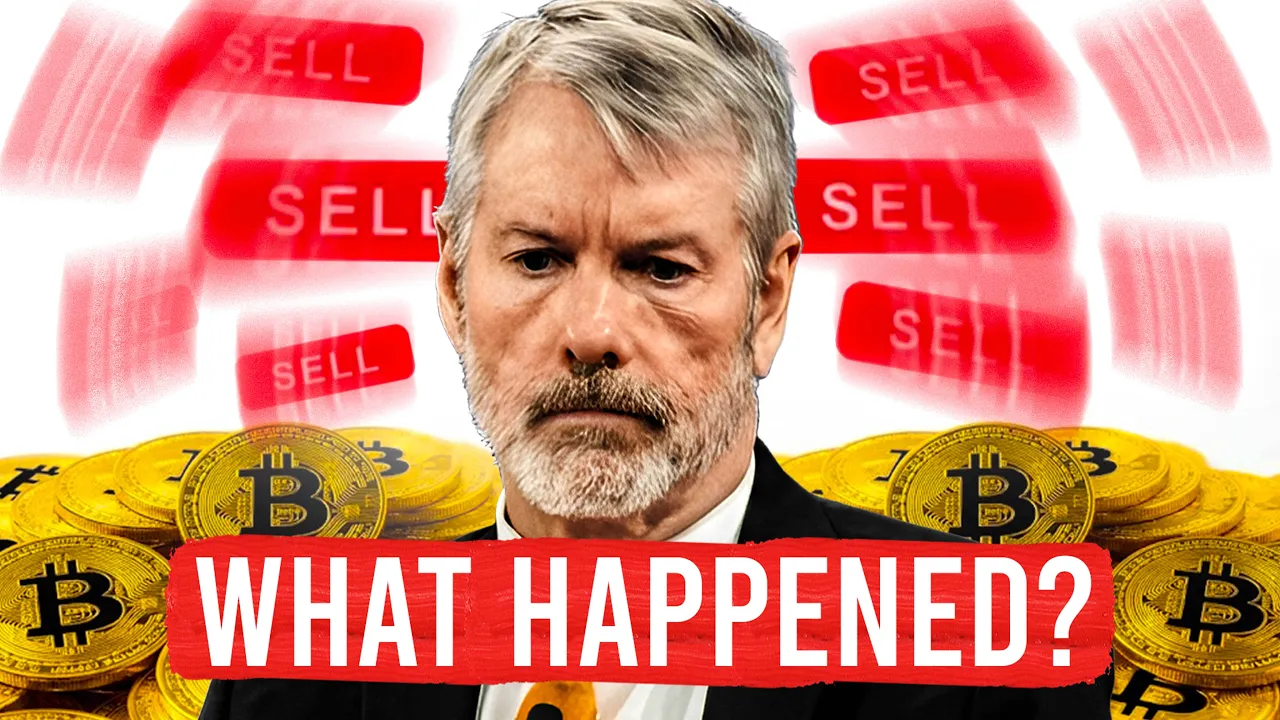 The REAL Reason Michael Saylor Is Selling Bitcoin