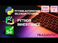 Day 8 Python Inheritance - Selenium Automation PyTest Tutorial