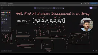 Leetcode Problem 448 Find Missing Numbers in Array Explained