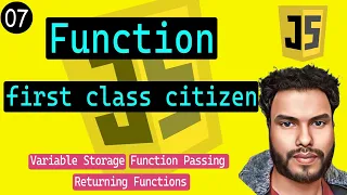 Functions First Class Citizens in JavaScript
