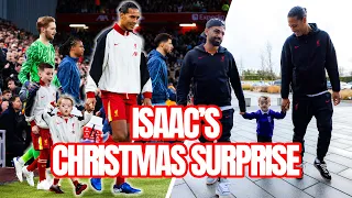 the six year old singing kopite that captured our hearts van dijk u0026 salah meet isaac