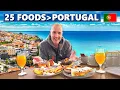 25 ALIMENTOS DE PORTUGAL Que Voce Deve Experimentar - Do Porto a Lisboa e Guimaraes
