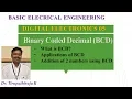 BEE 305 Binary Coded Decimal BCD
