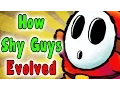 Evolution Of The Shy Guy 1988 - 2017