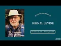 John Levine Memorial Slideshow
