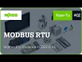 Modbus RTU Configuration of a Modbus RTU interface in CODESYS 3 5