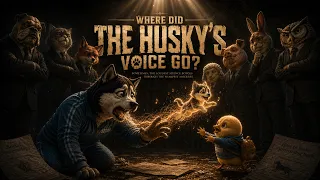 His Voice or His Best Friend… Which Will This Husky Lose Forever?!#dog #funny #animals #animation