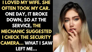 I Love My Wife. She Took My Car One Day It BROKE, At The Service The MECHANIC Said Check The CAMERA.