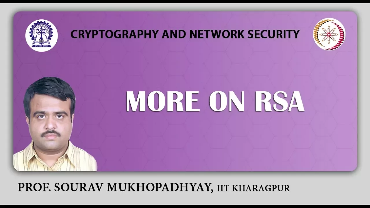 More on RSA
