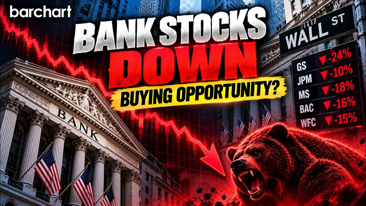 Banks Stocks Down: Time to Buy or Value Trap? 🏦🚨 #Banks #Earnings