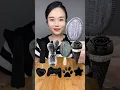 Download Lagu Black Ice cream Pops Eating Challenge | #asmr #food