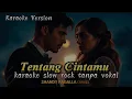 Tentang Cintamu – Luka Dalam Rindu | Karaoke Slow Rock Malaysia
