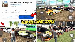 Finally New Update Aa Gaya😱 Indian Bike Driving 3D Car Racing cheat code🤳🏻 || sports car cheat code