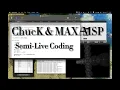 Semi-Live Coding Music Performance with ChucK
