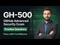 Microsoft GH-500 Practice Questions GitHub Advanced Security Exam Preparation