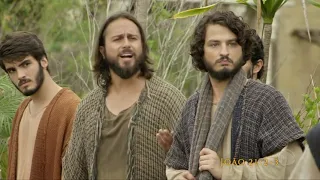 NOVELA JESUS: Discípulos de Jesus passam a noite no mar mas não pescaram nada.