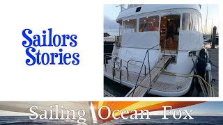 Sailors Stories.The story of  Magnus and Camila.Sailing Ocean Fox #156
