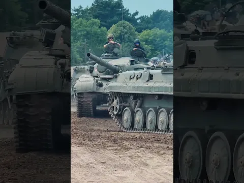 There's nothing quite like having a T-72 in our arena! And yes, this one is Polish! #thetankmuseum