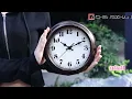 Timeless Style Custom 8 Retro Branding Clock with
