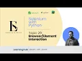Topic 29 Element Interaction Basics in Selenium Learn Python Basics Selenium from Scratch