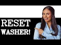 How To Reset A Front Load Washer How Do You Hard Factory Reset Front Load Washer 2025