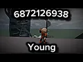 YOUNG - ROBLOX ID WORKING