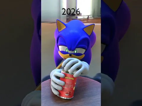Sonic 2000 vs 2026 vs 2050