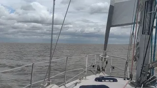 LIVE ⭕ Real-Time Sailing Delaware Bay  |  ⛵ The Foster Journey