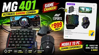 "ANT Esports MG401 Full Setup 🔥 Unboxing + Gaming Test + Key Mapping Tutorial (Hindi Review)"