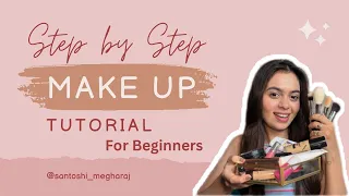 step by step makeup video for beginners howto makeupvideo beginners santoshi megharaj 