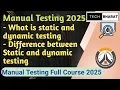 What is static and dynamic testing Difference between Static and dynamic testing Tech Bharat