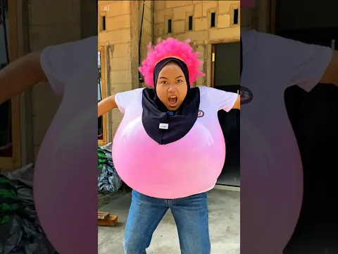 Pencuri di tiup sampe jadi balon #lucu #comedy #shortvideo