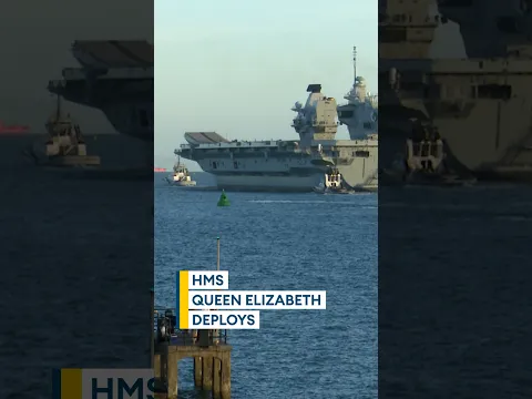 HMS Queen Elizabeth deploys for key Nato role⚓