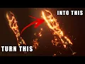 How to make a FIRE SWORD on Unity Shader Graph from scratch
