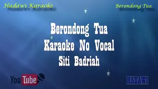 Download Berondong Tua Siti Badriah karaoke no vokal KEYBOARD MP3