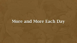 more and more each day lb 65