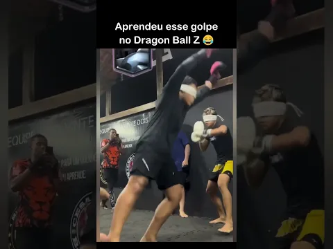 Aprendeu esse golpe no Dragon Ball Z