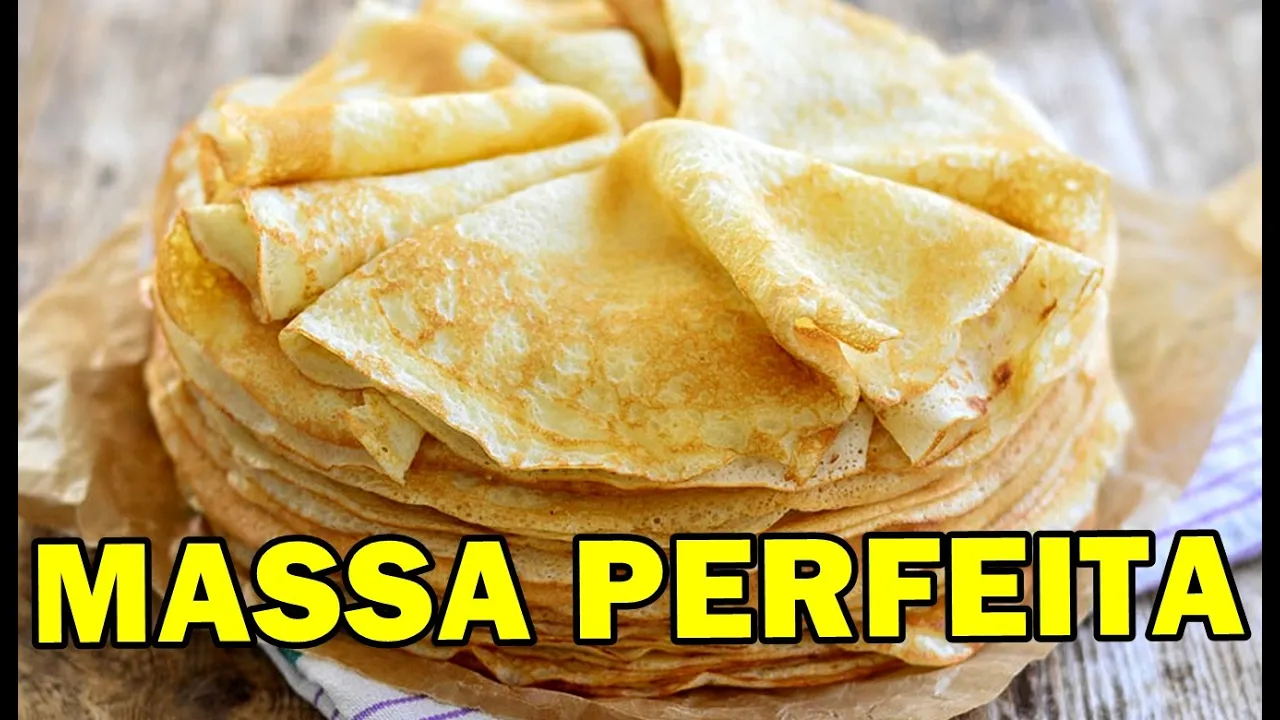 Oi pessoal, tudo bem com vocês? Hoje eu ensino a melhor receita de panqueca que você já viu! Massa b. 