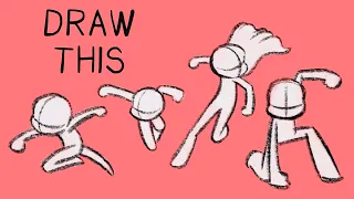 How to Draw 13 Superhero Base Poses