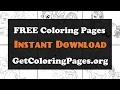 Cute unicorns coloring pages